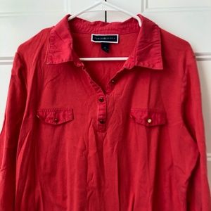 Karen Scott 3/4 sleeve top